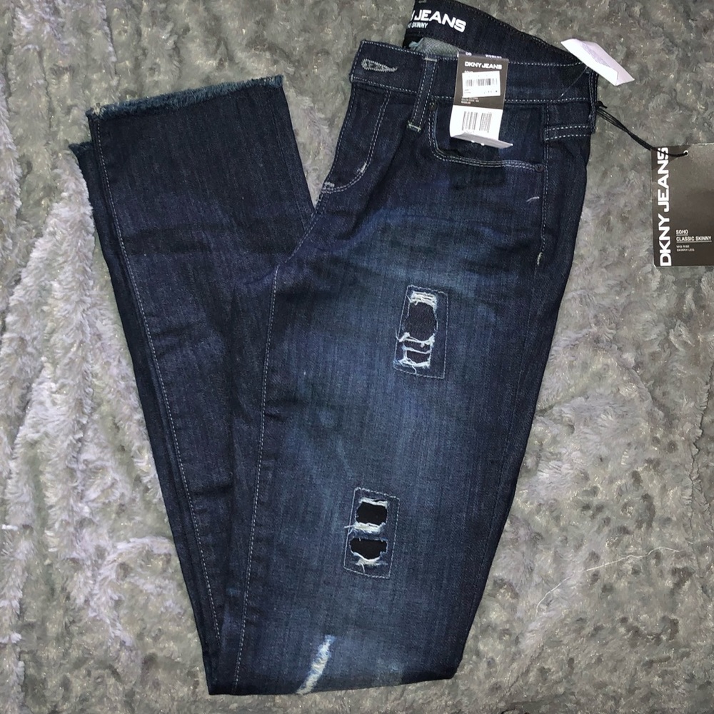 dkny blue jeans